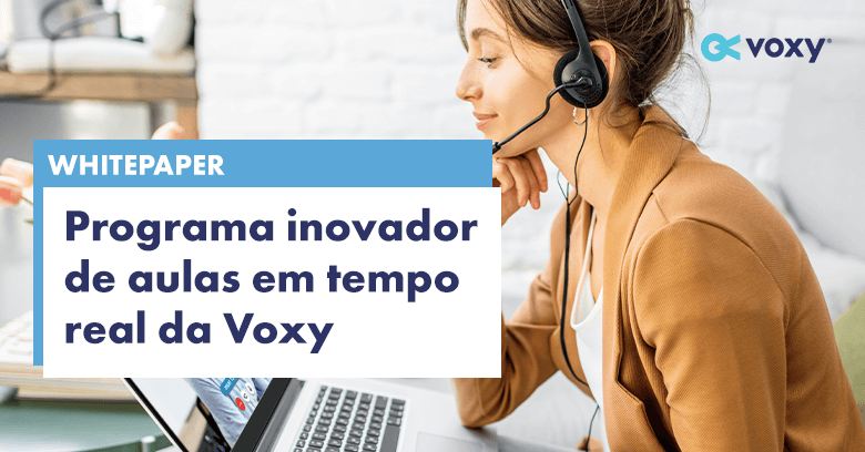 Como oferecer aulas de inglês online nas empresas - Voxy